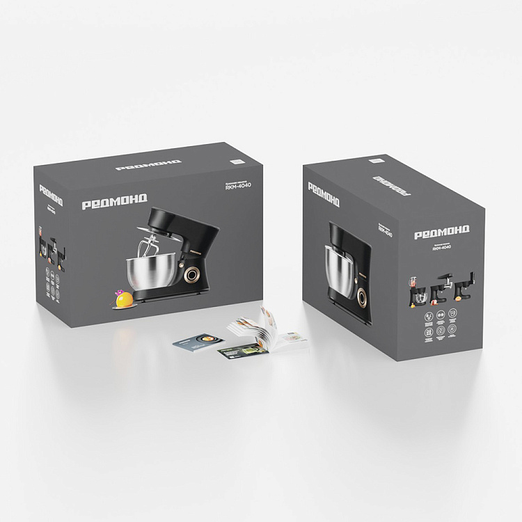 Кухонная машина РЕДМОНД RKM-4040 (черный) - фото 12 - купить в интернет-магазине Редмонд