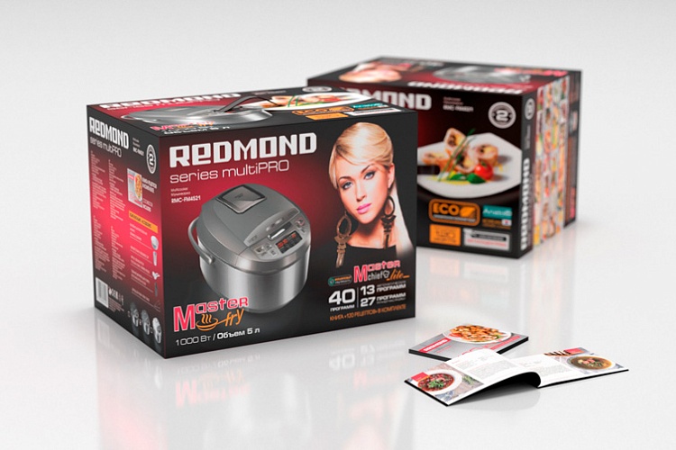 Мультиварка-мультикухня REDMOND MasterFry FM4521, подъемный нагревательный элемент - фото 17 - купить в интернет-магазине Редмонд