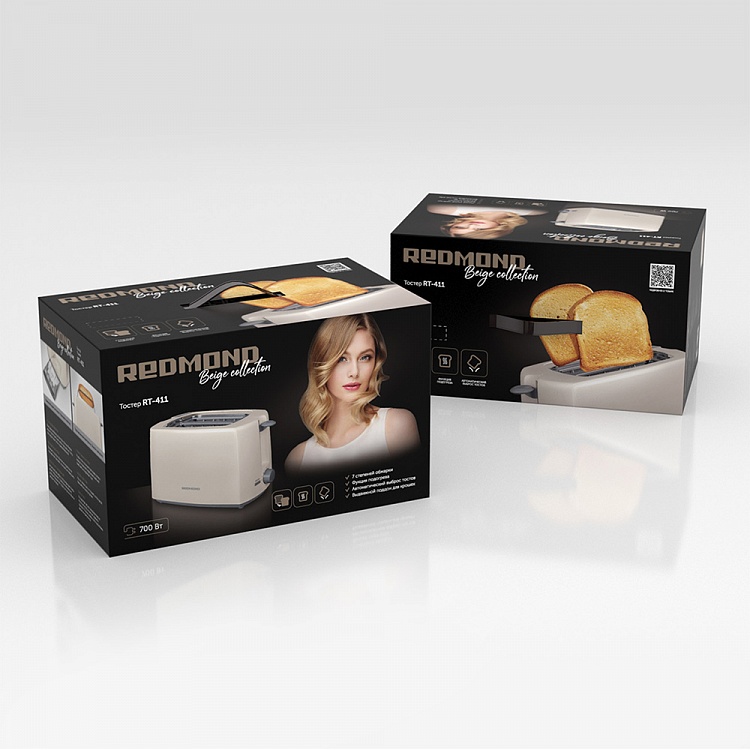 Тостер REDMOND RT-411 - фото 10 - купить в интернет-магазине Редмонд