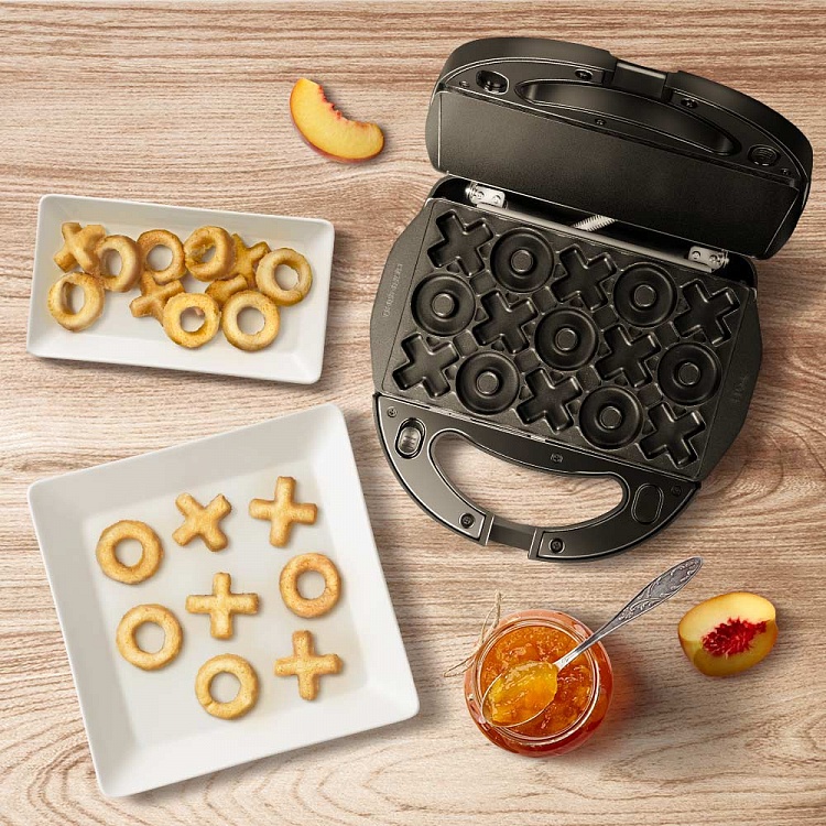 Панель "Крестики-нолики" для мультипекаря REDMOND (форма для выпечки печенья и пряников) RAMB-44 - фото 3 - купить в интернет-магазине Редмонд