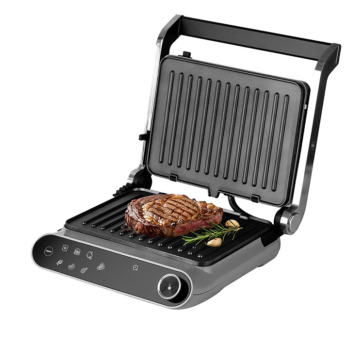 Гриль РЕДМОНД SteakMaster GM303 (серый) - фото - купить в интернет-магазине Редмонд