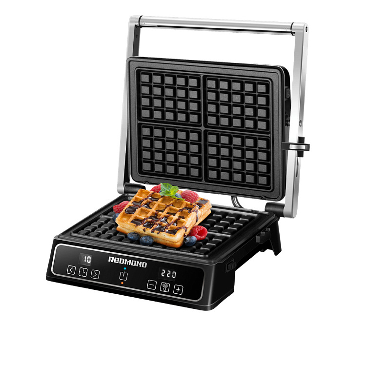 Комплект панелей "Венские вафли" для гриля РЕДМОНД RGP-09 - фото 6 - купить в интернет-магазине Редмонд