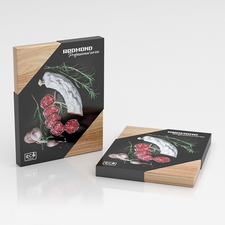 Разделочная доска из дуба REDMOND RCB-W6004 180х230х18 мм - фото 7 - купить в интернет-магазине Редмонд