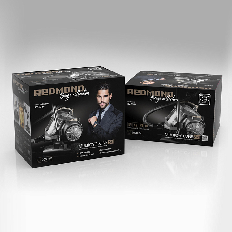 Пылесос РЕДМОНД RV-C344 - фото 10 - купить в интернет-магазине Редмонд