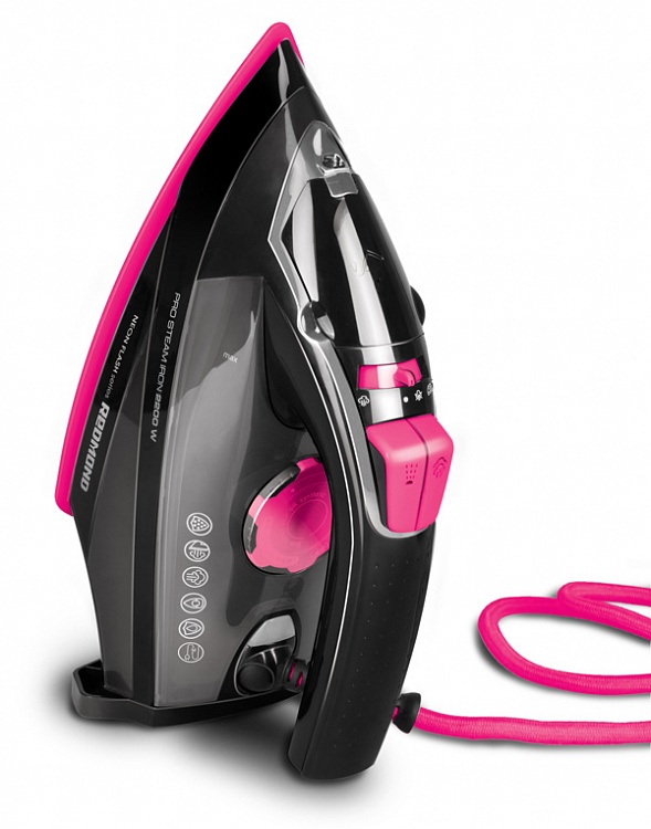 Утюг REDMOND RI-C244 (розовый) - фото 3 - купить в интернет-магазине Редмонд