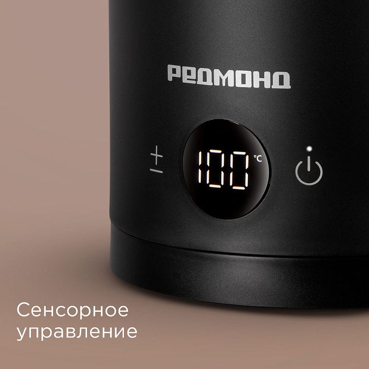 Электрический чайник РЕДМОНД KM245 (черный) - фото 2 - купить в интернет-магазине Редмонд