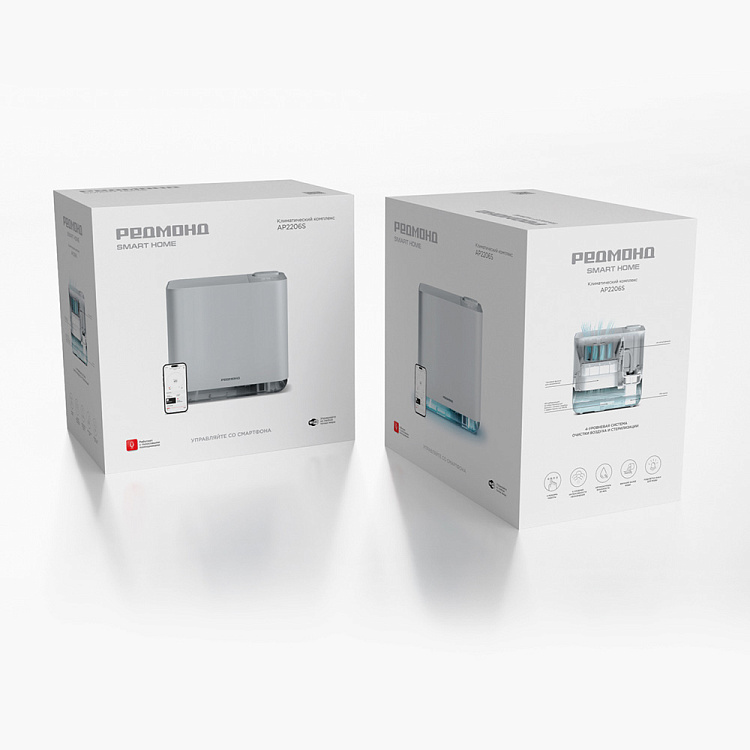 Умный климатический комплекс РЕДМОНД AP2206S - фото 10 - купить в интернет-магазине Редмонд