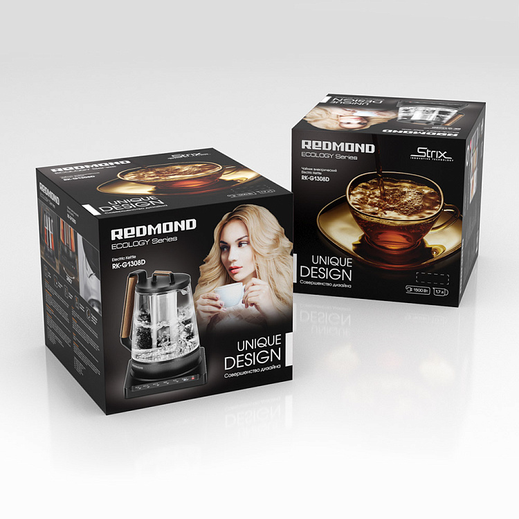 Электрический чайник REDMOND RK-G1308D - фото 10 - купить в интернет-магазине Редмонд