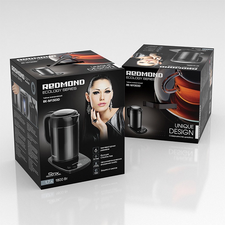 Электрический чайник REDMOND RK-M1303D - фото 10 - купить в интернет-магазине Редмонд