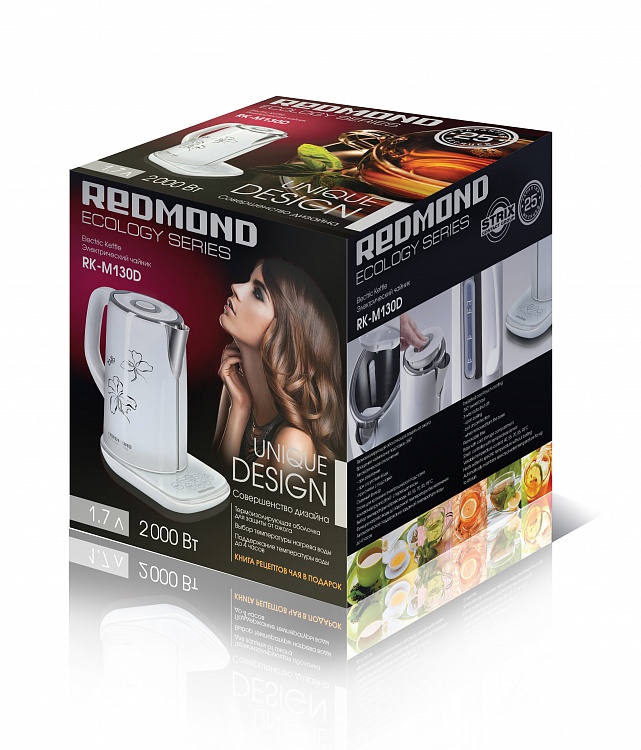 Электрический чайник REDMOND RK-M130D - фото 3 - купить в интернет-магазине Редмонд
