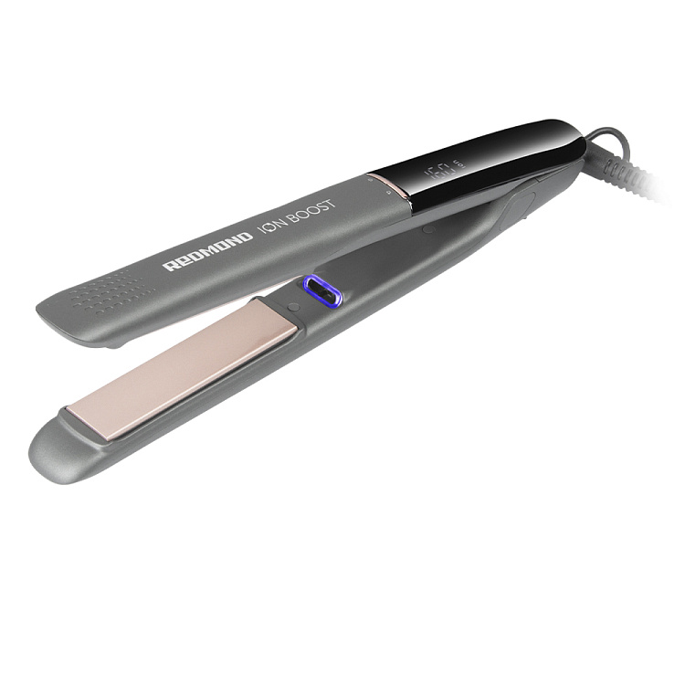 Выпрямитель для волос РЕДМОНД HS1716 (серый) - фото - купить в интернет-магазине Редмонд