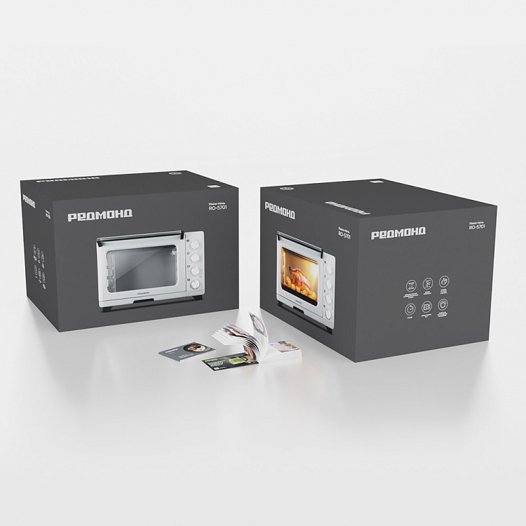 Мини-печь РЕДМОНД RO-5701 - фото 10 - купить в интернет-магазине Редмонд