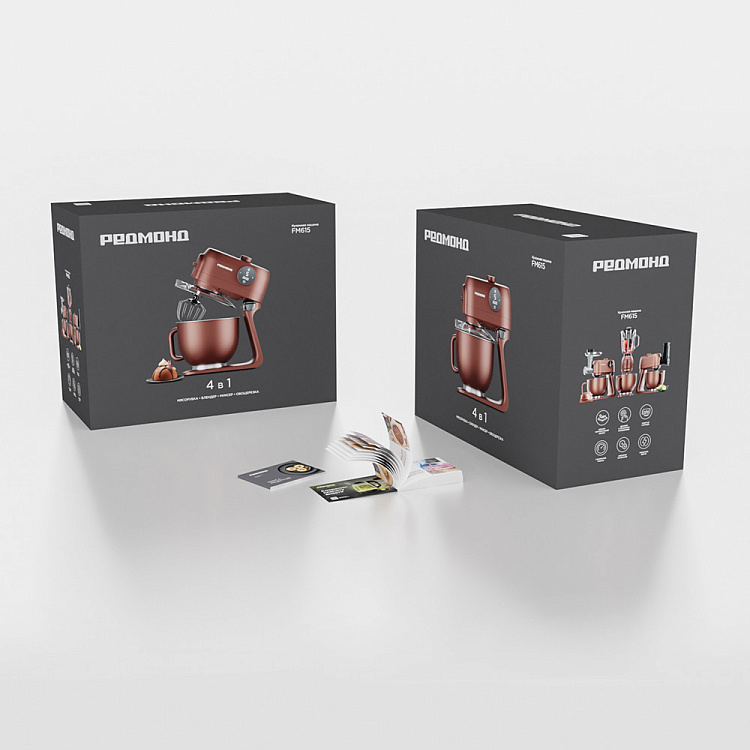 Кухонная машина РЕДМОНД FM615 (темно-бронзовый) - фото 15 - купить в интернет-магазине Редмонд