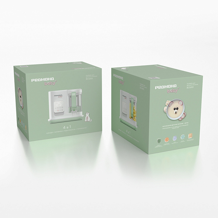 Комбайн для детского питания РЕДМОНД Baby BC5202 - фото 10 - купить в интернет-магазине Редмонд