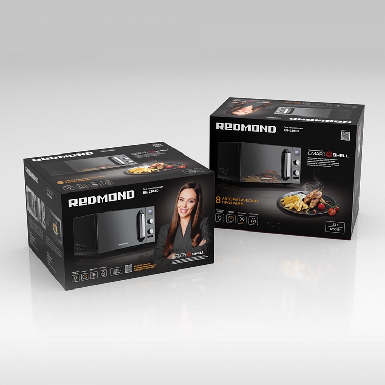Микроволновая печь REDMOND RM-2304D - фото 9 - купить в интернет-магазине Редмонд