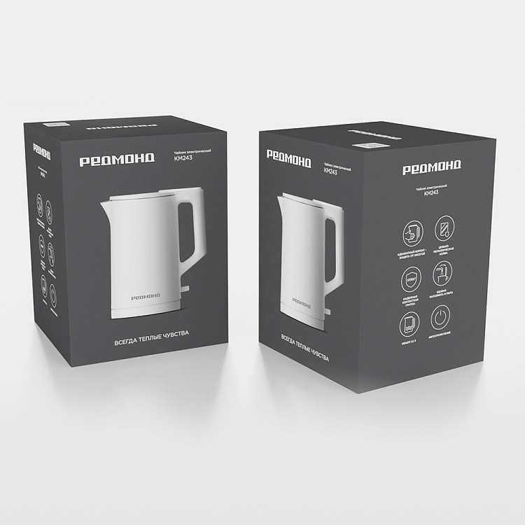 Электрический чайник РЕДМОНД KM243 - фото 8 - купить в интернет-магазине Редмонд