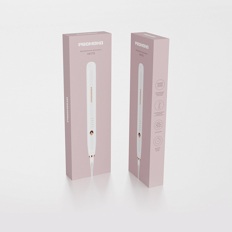 Выпрямитель для волос РЕДМОНД HS1715 - фото 9 - купить в интернет-магазине Редмонд