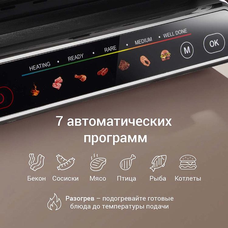 Гриль РЕДМОНД SteakMaster GM300 - фото 4 - купить в интернет-магазине Редмонд