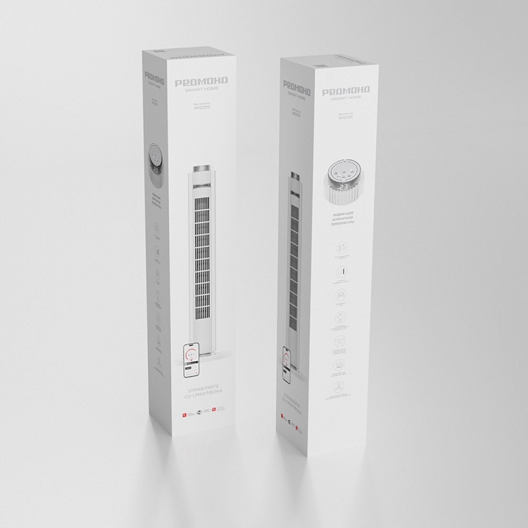 Умный вентилятор РЕДМОНД SkyFan AP2215S (белый) - фото 13 - купить в интернет-магазине Редмонд