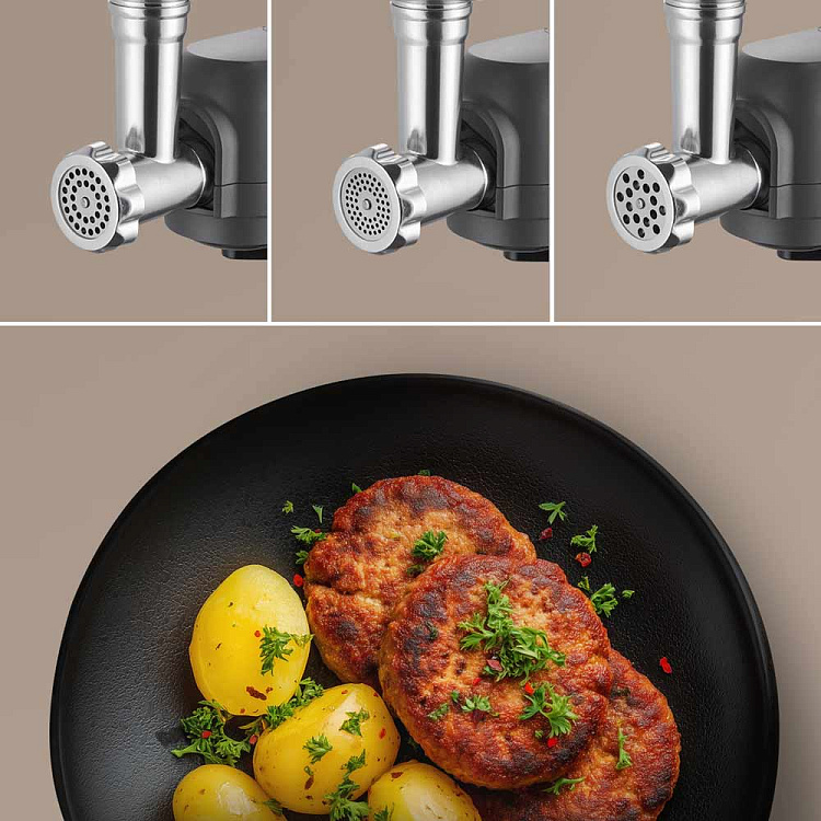 Кухонная машина РЕДМОНД FM615 (серый) - фото 9 - купить в интернет-магазине Редмонд