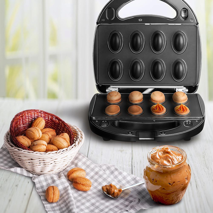 Панель "Орешки" для мультипекаря РЕДМОНД (форма для выпечки орешков с начинкой) RAMB-18 - фото 3 - купить в интернет-магазине Редмонд