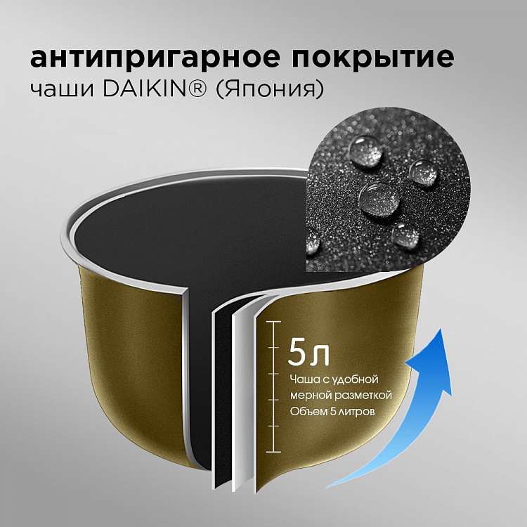 Мультиварка REDMOND SkyCooker M42S - фото 5 - купить в интернет-магазине Редмонд