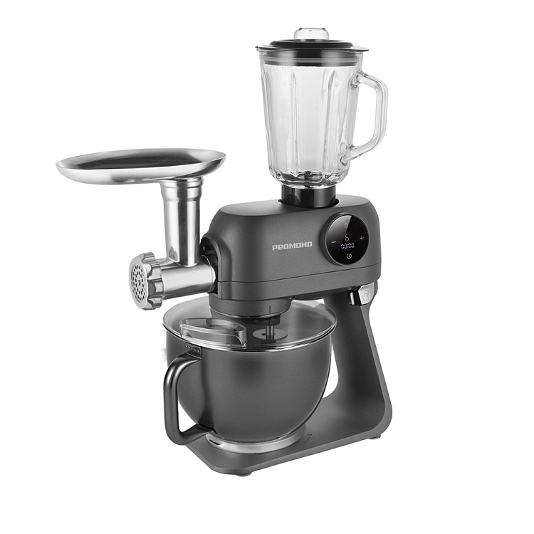 Кухонная машина РЕДМОНД FM615 (серый) - фото - купить в интернет-магазине Редмонд