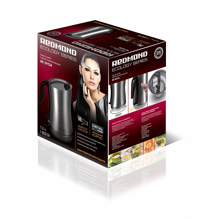 Электрический чайник REDMOND RK-M134 - фото 2 - купить в интернет-магазине Редмонд