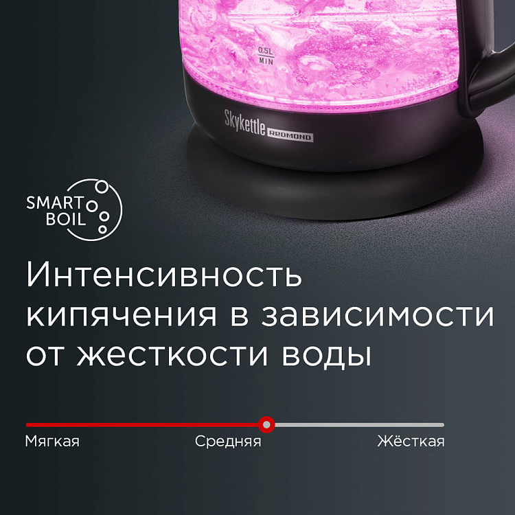 Умный чайник-светильник REDMOND SkyKettle G210S: купить в Москве, СПб ...