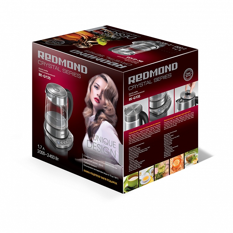 Электрический чайник REDMOND RK-G135 - фото 7 - купить в интернет-магазине Редмонд