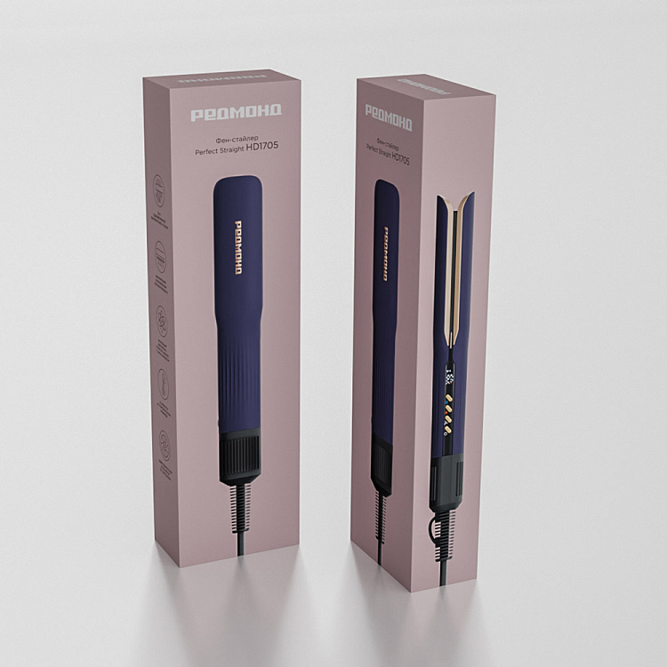 Фен-стайлер РЕДМОНД Perfect Straight HD1705 - фото 10 - купить в интернет-магазине Редмонд