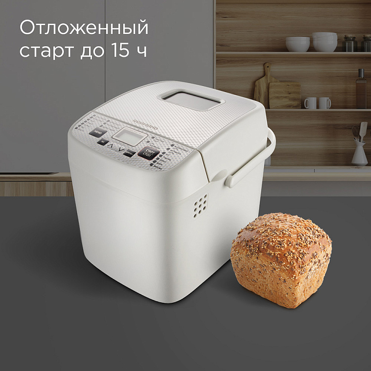 Хлебопечь РЕДМОНД RBM-1908 (белый) - фото 6 - купить в интернет-магазине Редмонд