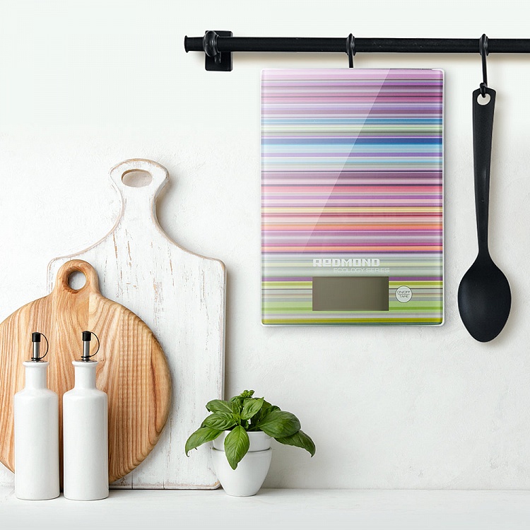 Весы кухонные REDMOND RS-736 (полоски) - фото 9 - купить в интернет-магазине Редмонд