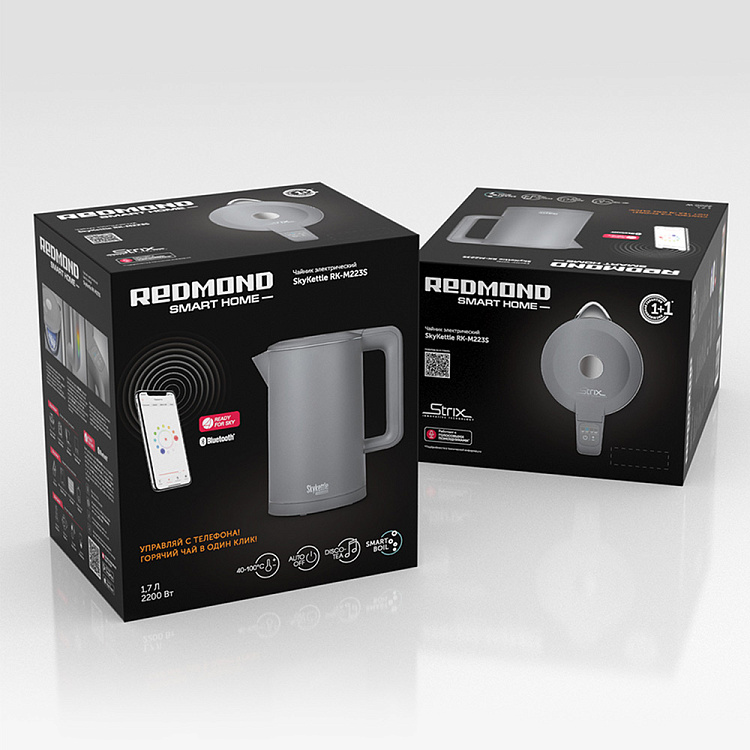 Умный чайник REDMOND SkyKettle M223S - фото 10 - купить в интернет-магазине Редмонд