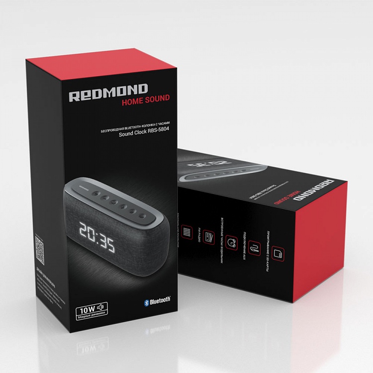 Портативная беспроводная колонка REDMOND SOUND WATCH (серия HOME) Bluetooth Speaker RBS-5804 - фото 10 - купить в интернет-магазине Редмонд