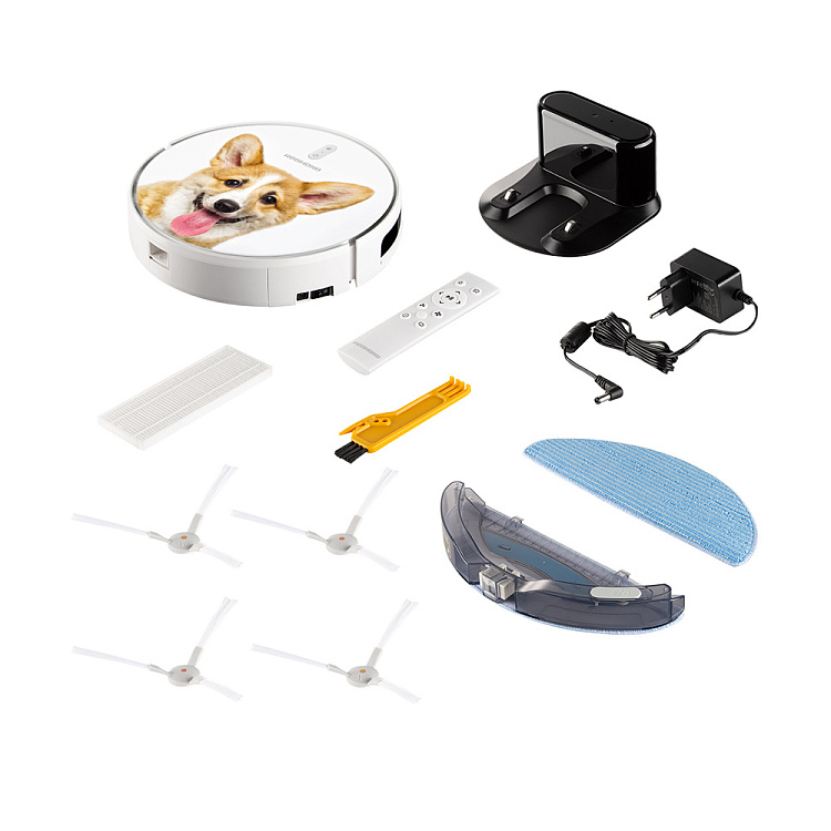 Умный робот-пылесос REDMOND RV-R640S WiFi (корги) - фото 9 - купить в интернет-магазине Редмонд