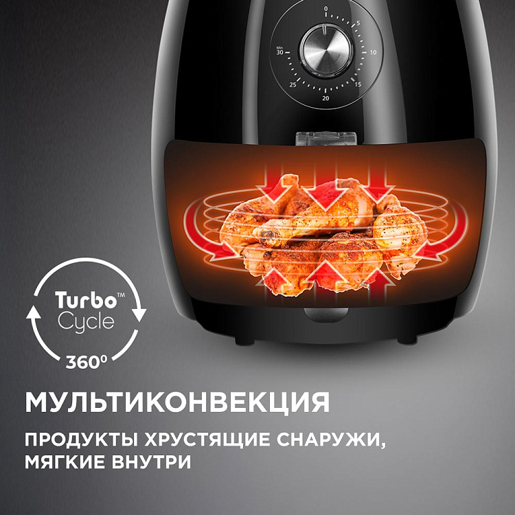 Аэрогриль-мультипечь РЕДМОНД RAG-246 - фото 3 - купить в интернет-магазине Редмонд