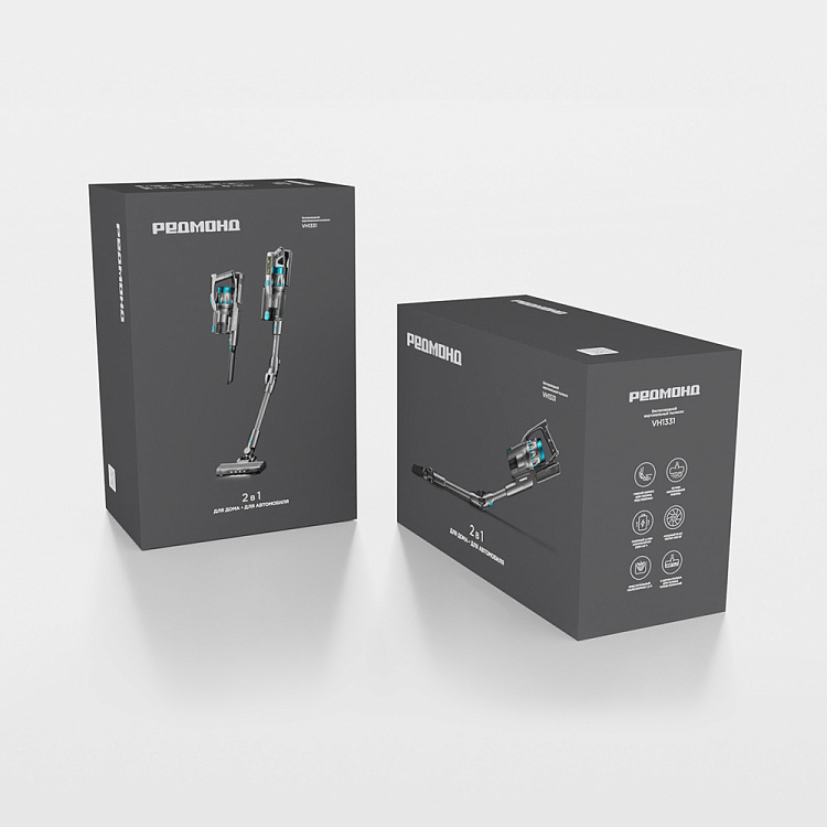 Пылесос вертикальный беспроводной РЕДМОНД VH1331 - фото 12 - купить в интернет-магазине Редмонд