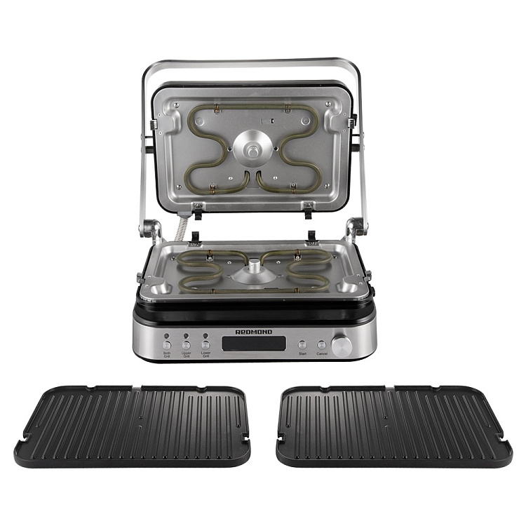 Гриль РЕДМОНД SteakMaster RGM-M819D (серебро) - фото 11 - купить в интернет-магазине Редмонд