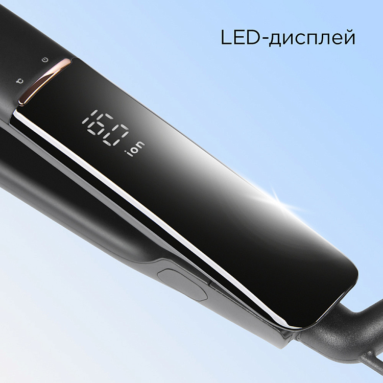 Выпрямитель для волос РЕДМОНД HS1716 (черный) - фото 5 - купить в интернет-магазине Редмонд