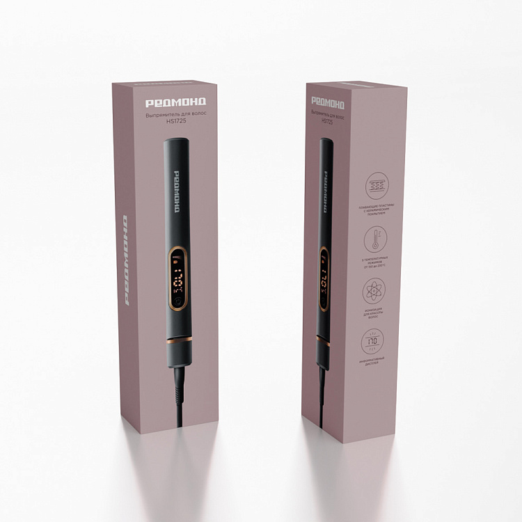 Выпрямитель для волос РЕДМОНД HS1725 - фото 9 - купить в интернет-магазине Редмонд