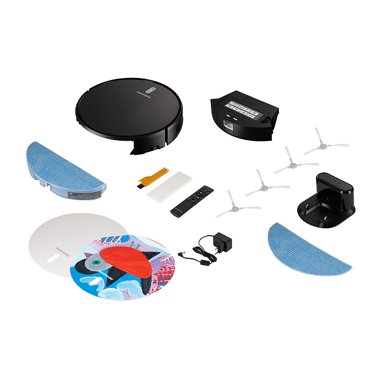 Умный робот-пылесос REDMOND RV-R630S WiFi (птица) - фото 11 - купить в интернет-магазине Редмонд