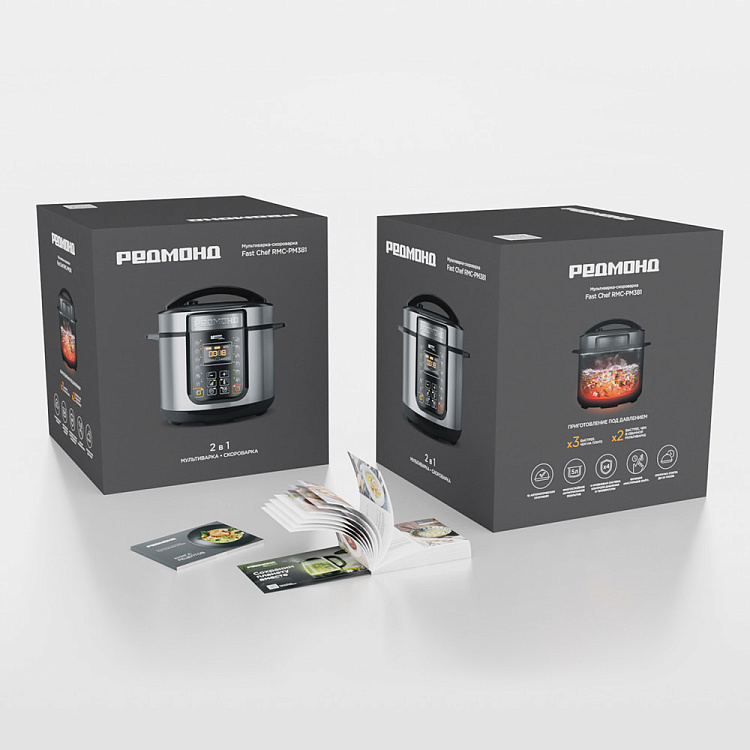 Мультиварка-скороварка РЕДМОНД RMC-PM381 - фото 12 - купить в интернет-магазине Редмонд