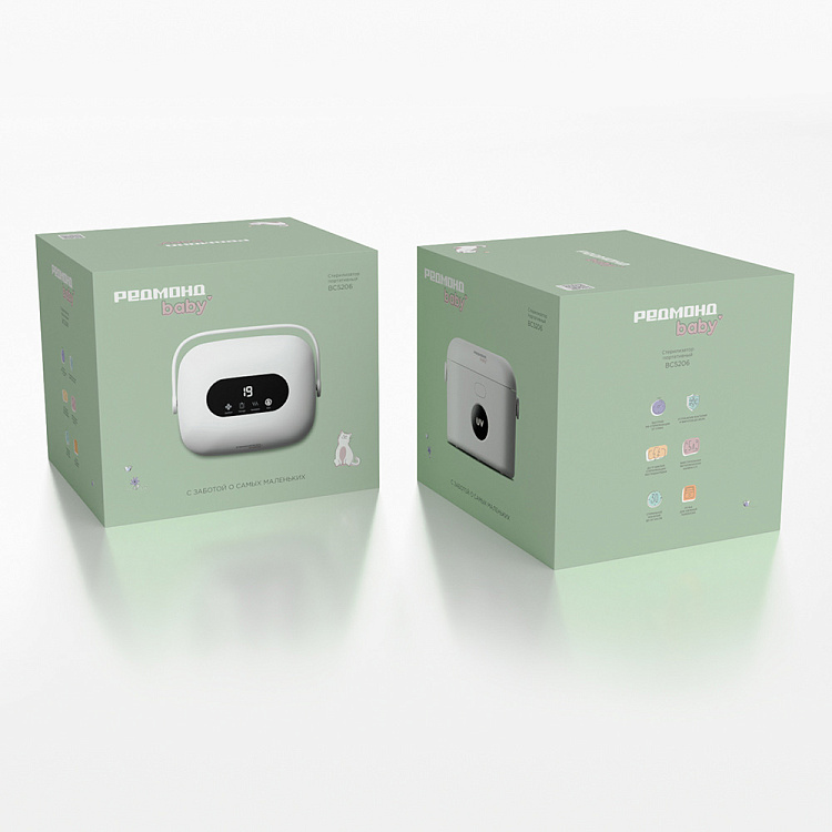 Портативный стерилизатор для бутылочек РЕДМОНД Baby BC5206 - фото 3 - купить в интернет-магазине Редмонд