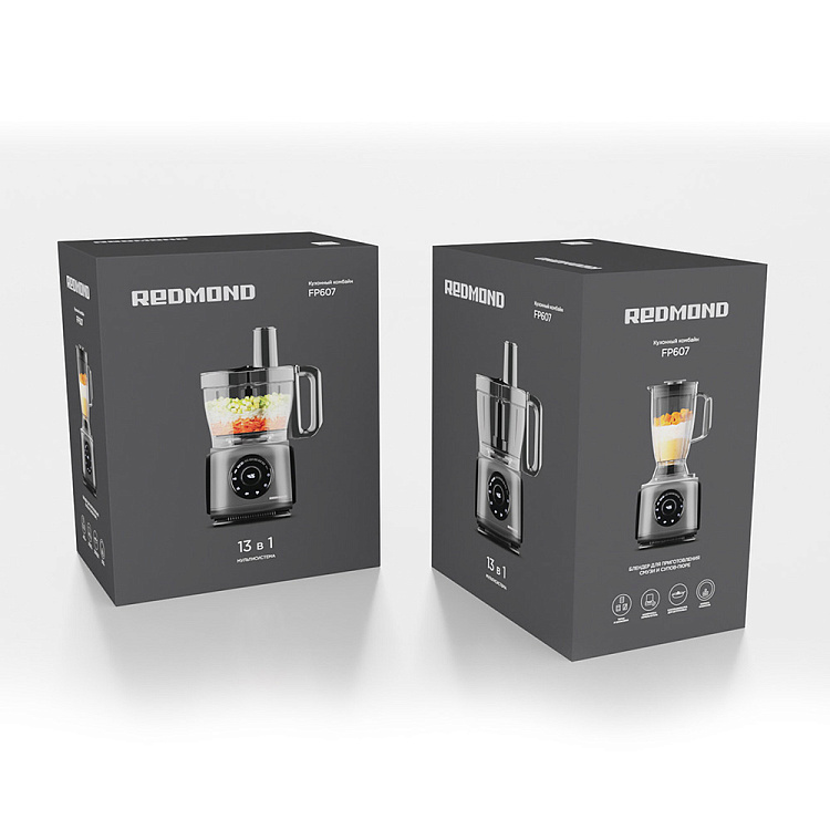 Кухонный комбайн РЕДМОНД FP607 - фото 9 - купить в интернет-магазине Редмонд