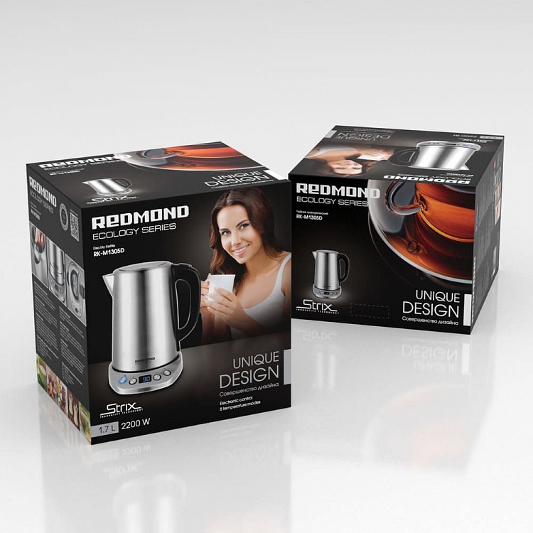 Чайник электрический Redmond RK-M1305D - купить чайник электрический RK-M1305D по выгодной цене в интернет-магазине