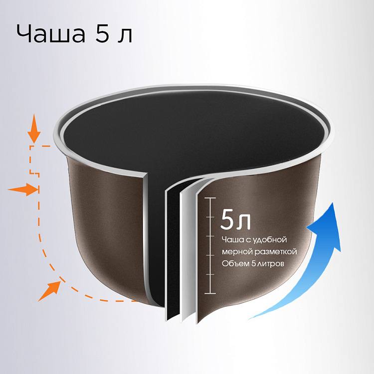 Мультиварка РЕДМОНД RMC-M37 - фото 3 - купить в интернет-магазине Редмонд