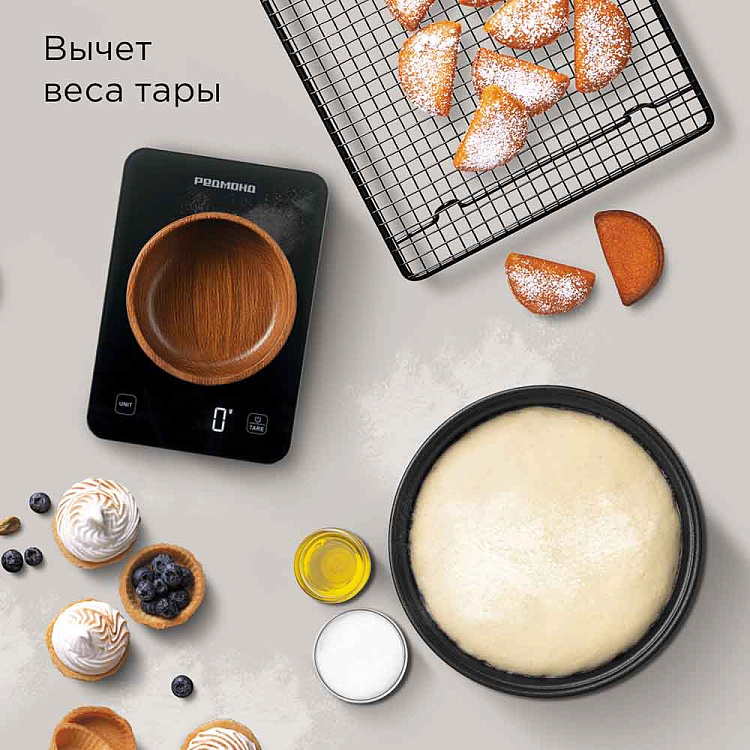 Весы кухонные РЕДМОНД SK1800 (черный) - фото 3 - купить в интернет-магазине Редмонд