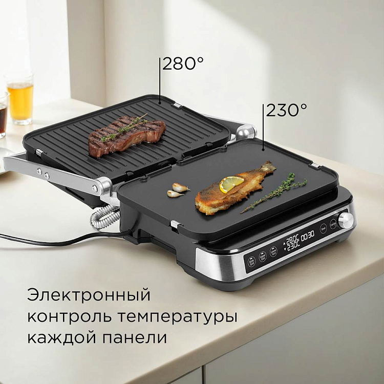 Гриль РЕДМОНД SteakMaster GM304 - фото 3 - купить в интернет-магазине Редмонд