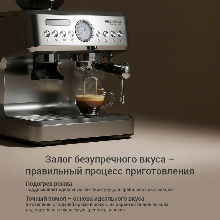 Кофейная станция РЕДМОНД CM742 - фото 3 - купить в интернет-магазине Редмонд